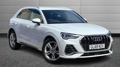 Glacier white Used 2019 Audi Q3 S-Line SUV | £20,650 (Fair price)