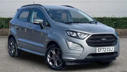 Begagnad Ford Ecosport ST-Line 125 HK (91 kW) 2022 Silver SUV