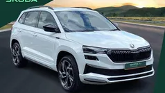 White Used 2024 Skoda Karoq SportLine SUV | £31,249 (Fair price)