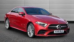 Red Used 2019 Mercedes CLS400 AMG Line Premium Plus Coupe | £26,590 (Fair price)