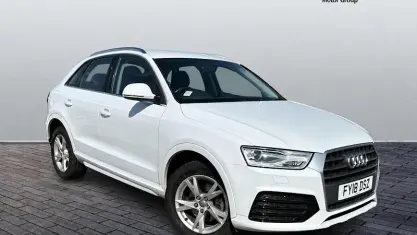Used Audi Q3 Sport 150 HP (110 kW) 2018 White SUV