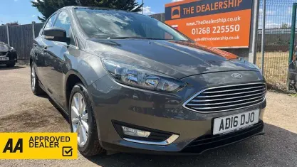 Used Ford Focus Titanium 101 HP (74 kW) 2016 Grey Hatchback