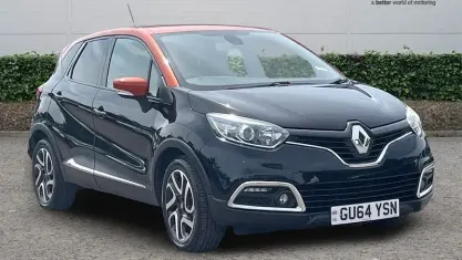 Used Renault Captur Dynamique 120 HP (88 kW) 2014 Black/orange SUV