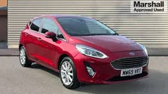Red Used 2019 Ford Fiesta Titanium Hatchback | £10,952 (Fair price)
