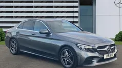 Grey Used 2019 Mercedes C300 AMG line Sedan | £21,778 (Fair price)