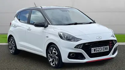 Used Hyundai i10 N Line 101 HP (74 kW) 2023 White Hatchback