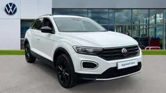 White Used 2021 VW T-Roc Black Edition SUV | £20,445 (Fair price)