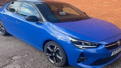 Used Vauxhall Corsa SRi 101 HP (74 kW) 2021 Blue Hatchback