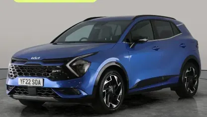 Used Kia Sportage GT-Line 114 HP (83 kW) 2022 Blue SUV