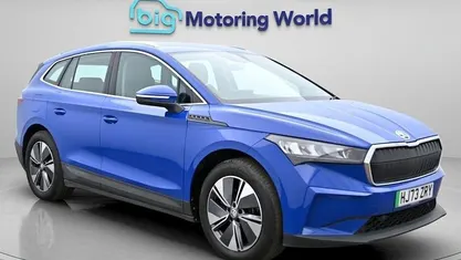Usado Skoda Enyaq iV ecoSuite 150 kW (204 HP) 2023 Azul SUV