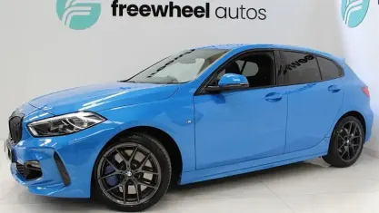 Used BMW 118 M Sport 136 HP (100 kW) 2023 Blue Hatchback