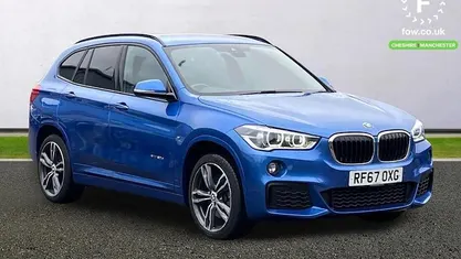 Used BMW X1 M Sport 190 HP (139 kW) 2018 Blue SUV