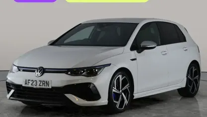 Used VW Golf VIII R 320 HP (235 kW) 2023 White Hatchback