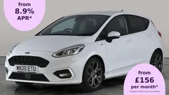 White Used 2020 Ford Fiesta ST-Line Hatchback | £11,077 (Fair price)