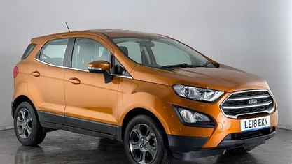 Used Ford Ecosport Zetec 101 HP (74 kW) 2018 Orange SUV