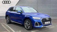 Blue Used 2021 Audi Q5 S-Line SUV | £29,756 (Fair price)