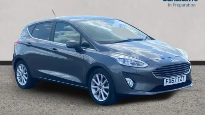 Used Ford Fiesta Titanium 100 HP (73 kW) 2021 Grey Hatchback