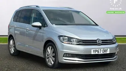 Used VW Touran SEL 150 HP (110 kW) 2017 Silver MPV