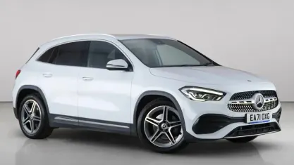 Used Mercedes GLA180 AMG line 136 HP (100 kW) 2021 White SUV