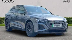 Grey Used 2023 Audi Q8 e-tron Advanced SUV | £49,206 (Fair price)