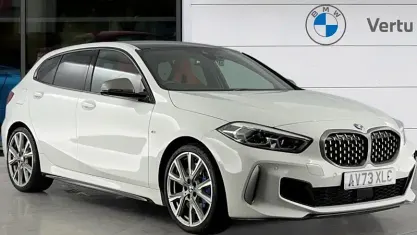 Used BMW M135 Comfort Edition 306 HP (225 kW) 2024 White Hatchback