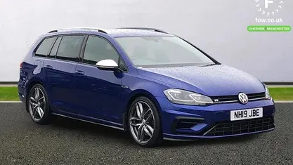 Blue Used 2019 VW Golf VII R Estate | £23,999 (Fair price)