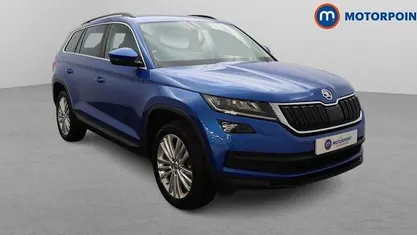Używany Skoda Kodiaq SE L 150 KM (110 kW) 2021 Niebieski SUV