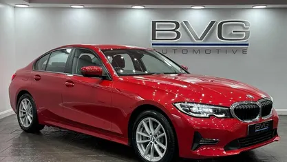 Used BMW 330e Sport Line 292 HP (214 kW) 2020 Red Sedan