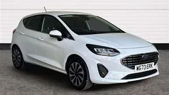 White Used 2023 Ford Fiesta Titanium Hatchback | £14,345 (Fair price)