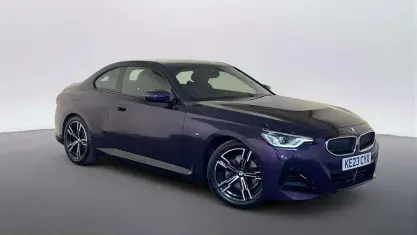 Used BMW 220 M Sport 184 HP (135 kW) 2023 Mauve/purple Coupe