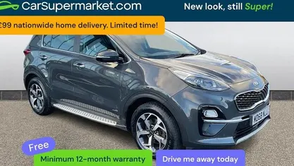 Used Kia Sportage 132 HP (97 kW) 2019 Grey SUV