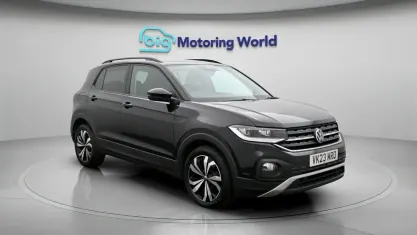 Used VW T-Cross Black Edition 110 HP (80 kW) 2023 Black SUV