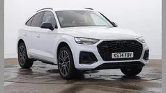 White Used 2025 Audi Q5 Sportback Black Edition SUV | £45,880 (Fair price)