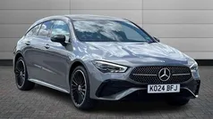 Grey Used 2024 Mercedes CLA250e AMG Line Premium Plus Sedan | £33,250 (Fair price)