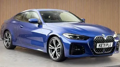 Used BMW 420 M Sport 184 HP (135 kW) 2022 Blue Coupe