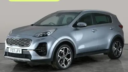 Used Kia Sportage GT-Line 136 HP (100 kW) 2021 Silver SUV