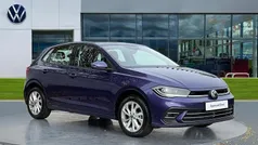 Vibrant violet metallic Used 2024 VW Polo Style Hatchback | £18,427 (Fair price)