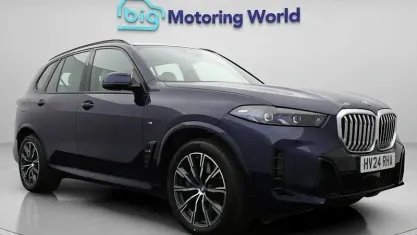 Used BMW X5 M Sport 490 HP (360 kW) 2024 Blue SUV