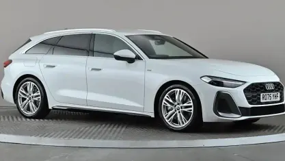 Used Audi A5 S-Line 299 HP (219 kW) 2025 White Estate