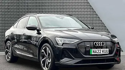 Black Used 2022 Audi e-tron Sportback Black Edition SUV | £28,466 (Good price)