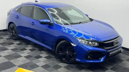 Used Honda Civic SR 120 HP (88 kW) 2019 Blue Hatchback