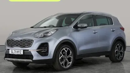 Used Kia Sportage GT-Line 136 HP (100 kW) 2021 Silver SUV