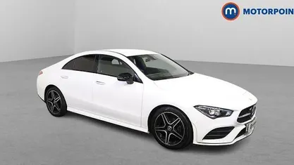 Used Mercedes CLA180 AMG Line Premium 136 HP (100 kW) 2022 White Sedan