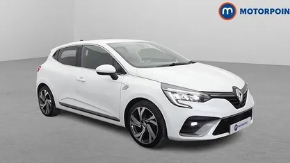 Used Renault Clio V RS Line 90 HP (66 kW) 2022 White Hatchback