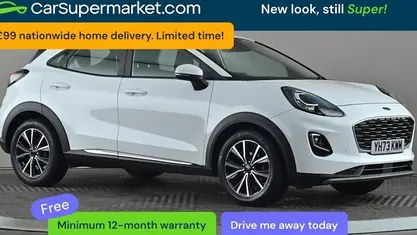 Used Ford Puma Titanium 125 HP (91 kW) 2023 White SUV