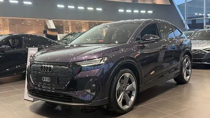 Used 2025 Audi Q4 Sportback e-tron Black Edition SUV | £54,650 (Good price)