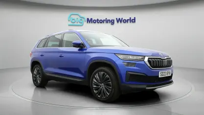 Used Skoda Kodiaq SE L Executive 150 HP (110 kW) 2023 Blue SUV