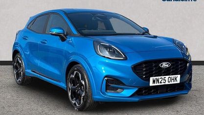 Begagnad Ford Puma ST-Line X 155 HK (114 kW) 2025 Blå SUV