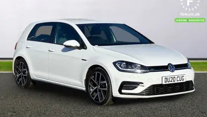 Used VW Golf VII R-line Edition 150 HP (110 kW) 2020 White Hatchback