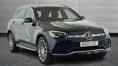 Black Used 2021 Mercedes GLC300 AMG Line Premium SUV | £30,495 (Fair price)